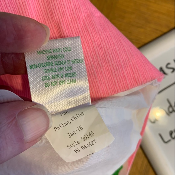 Lilly Pulitzer Pink Pout Flamenco Mila Shift Dress Woman’s size 8 resort wear - Picture 13 of 15